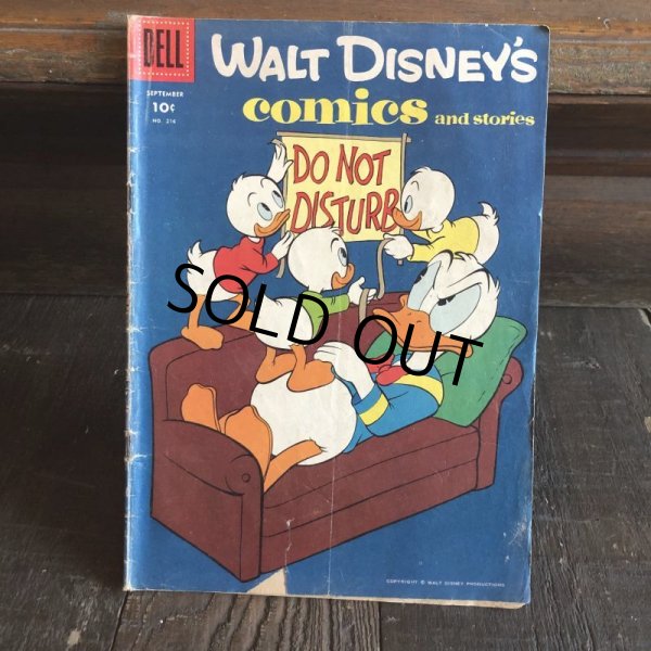 画像1: 50s Vintage Dell WALT DISNEY'S comics (S749)  (1)