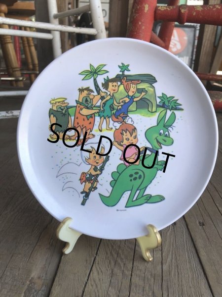 画像1: Vintage The Flintstones Dinner Plate (B333) (1)