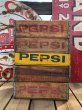 画像9: 70s Vintage Pepsi Wooden Crate (B438) (9)