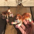 画像1: Vintage Japan Hound Dog Salt and Pepper Shakers (B446) (1)