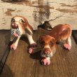 画像2: Vintage Japan Hound Dog Salt and Pepper Shakers (B446) (2)