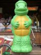 画像7: Vintage Turtle Plastic Blow Mold Bank (B451) (7)