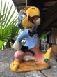 画像1: 40s Vintage Disney AMERICAN POTTERY Jose Carioca Ceramic Figure (B545) (1)