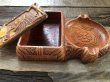 画像5: 40s Vintage Western Indian Cigarette Box & Ashtray (B549) (5)