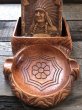 画像7: 40s Vintage Western Indian Cigarette Box & Ashtray (B549) (7)