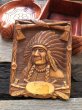 画像8: 40s Vintage Western Indian Cigarette Box & Ashtray (B549) (8)