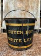 画像1: Vintage Dutch Boy Paint Pail Can 25 pound (B645) (1)