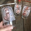 画像1: Vintage Pepsi Cola Victorian Glass (G075) (1)