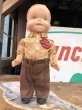 画像1: 1950s Vintage Lion Flying A Service Uniform Doll (B857) (1)