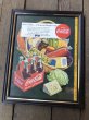 画像4: 50s Vintage Coca-Cola Advertising W/Frame (B935) (4)