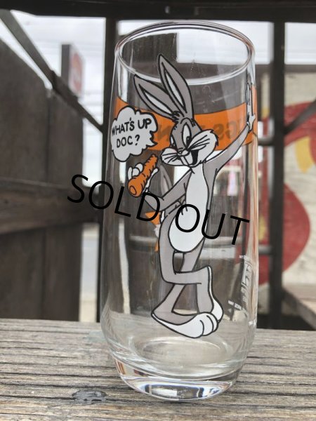 画像1: 70s Vintage Pepsi Glass Bugs Bunny (B410) (1)