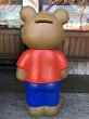 画像3: 90s Vintage Shoney’s Bear Coin Bank Doll  (B449) (3)