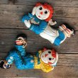 画像4: 70s Vintage Raggedy Ann Andy Wall Decor Plaques Pair Set (T592) (4)