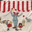 画像6: Vintage Twin Flat Sheet Fabric Bozo the Clown (B684) (6)