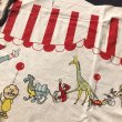 画像10: Vintage Twin Flat Sheet Fabric Bozo the Clown (B684) (10)