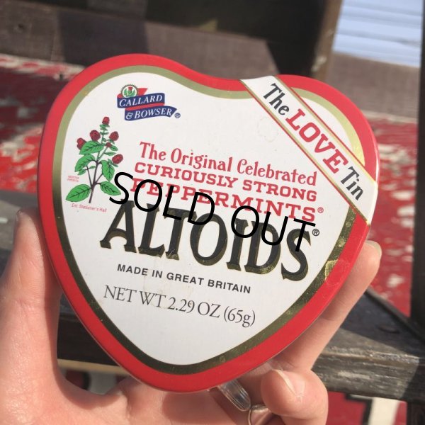 画像1: Vintage ALTOIDS Valentine Chocolates Candy Tin Can (B720) (1)