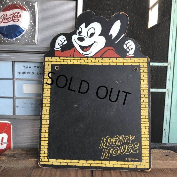 画像1: 70s Vintage Mighty Mouse Chalk Board (J172)  (1)