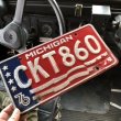 画像1: 70s Vintage American License Number Plate 200YRS (B821) (1)