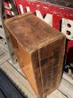 画像15: RARE!  30s Antique Champion Spark Plug Dealer Delivery Wooden Crate (C074) (15)