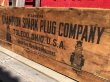 画像6: RARE!  30s Antique Champion Spark Plug Dealer Delivery Wooden Crate (C074) (6)