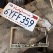 画像5: Vintage Automotive License Plate Frame / BRUMFIELD-TWIDWELL MONTESAND (B409) (5)