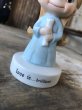 画像4: 70s Vintage Kim Casali LOVE IS FOR SHARING Ceramic Figurine (B771) (4)