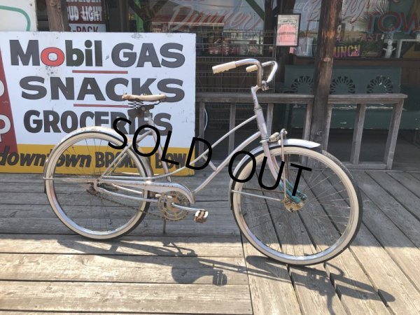 画像1:  【店舗引き取り限定】60s Vintage Bicycle SEARS Flightliner 26" (B992) (1)