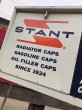 画像23: Vintage Stant Gas Oil Radiator Caps Gas Station Metal Display Cabinet (M018) (23)