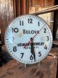 画像2: Antique Bulova Electric Light Up Advertising Clock (M051)  (2)