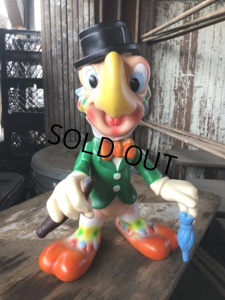 画像1: Vintage LEDRA LEDRAPALSTIC José Carioca Rubber Toy (M056)  (1)