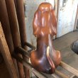 画像3: Vintage Basset Hound Plastic Statue (M196) (3)