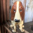 画像7: Vintage Basset Hound Plastic Statue (M196) (7)