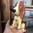 画像9: Vintage Basset Hound Plastic Statue (M196) (9)