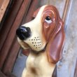 画像5: Vintage Basset Hound Plastic Statue (M196) (5)