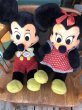 画像5: Vintage Disney Minnie & Mickey Mouse Plush Doll Set 60cm (M344) (5)