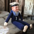 画像3: Vintage Sailor Composition Doll 31cm (M346)  (3)