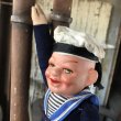 画像4: Vintage Sailor Composition Doll 31cm (M346)  (4)