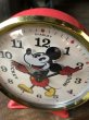 画像8: 70s Vintage Bradley Disney Mickey Mouse Animated Action Alarm Clock (M368) (8)