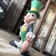 画像3: Vintage Disney Pinocchio Jiminy Cricket Rubber Doll (M615)  (3)