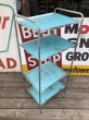 画像10: 【店舗引き取り限定】 Vintage Advertising JOHNSON & SON Raid Store Display Shelf Metal Rack (M641) (10)