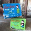 画像13: 60s Vintage Laurel and Hardy Lakeside DANCING TOY Wind Up Set (M648) (13)