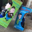 画像5: 60s Vintage Laurel and Hardy Lakeside DANCING TOY Wind Up Set (M648) (5)