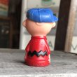 画像3: 70s Vintage Snoopy Vinyl Finger Charlie Brown (M653) (3)