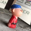 画像2: 70s Vintage Snoopy Vinyl Finger Charlie Brown (M653) (2)