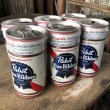 画像5: Vintage Pabst Blue Ribbon Beer Cans 6 PACK (M661)  (5)