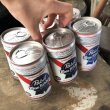 画像7: Vintage Pabst Blue Ribbon Beer Cans 6 PACK (M660)  (7)