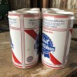 画像3: Vintage Pabst Blue Ribbon Beer Cans 6 PACK (M660)  (3)