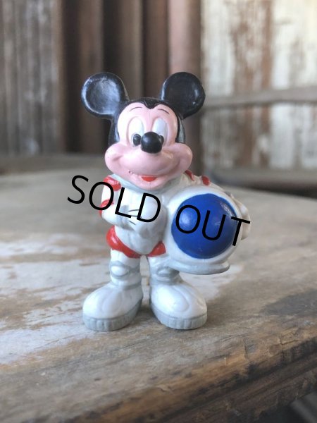 画像1: 90s Vintage Applause Disney Mickey Mouse Astoronaut PVC (M680) (1)