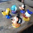 画像3: 80s Vintage Disney Mickey Donald Goofy Pluto Dumbo Topper Set (M676) (3)