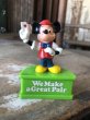 画像1: 80s Vintage Disney Mickey Mouse PVC We Make Great Pair  (M679) (1)